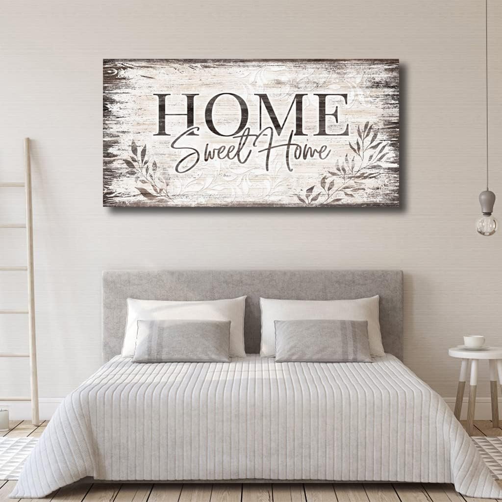 Home Sweet Home Wall Art: Rustic 61xt3ltcsgl. ac sl1024